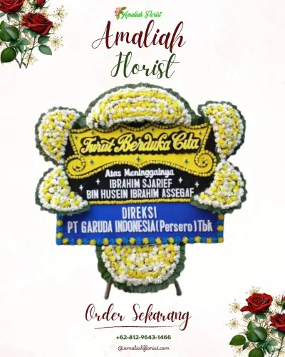 Papan Bunga Duka di Kaliboja